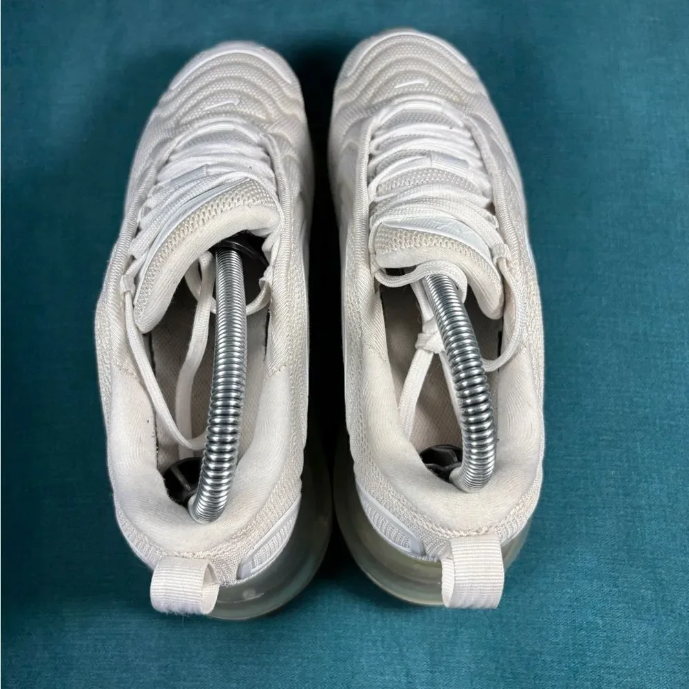 Size 5Y/6.5Women - Nike Air Max 720 white shoes